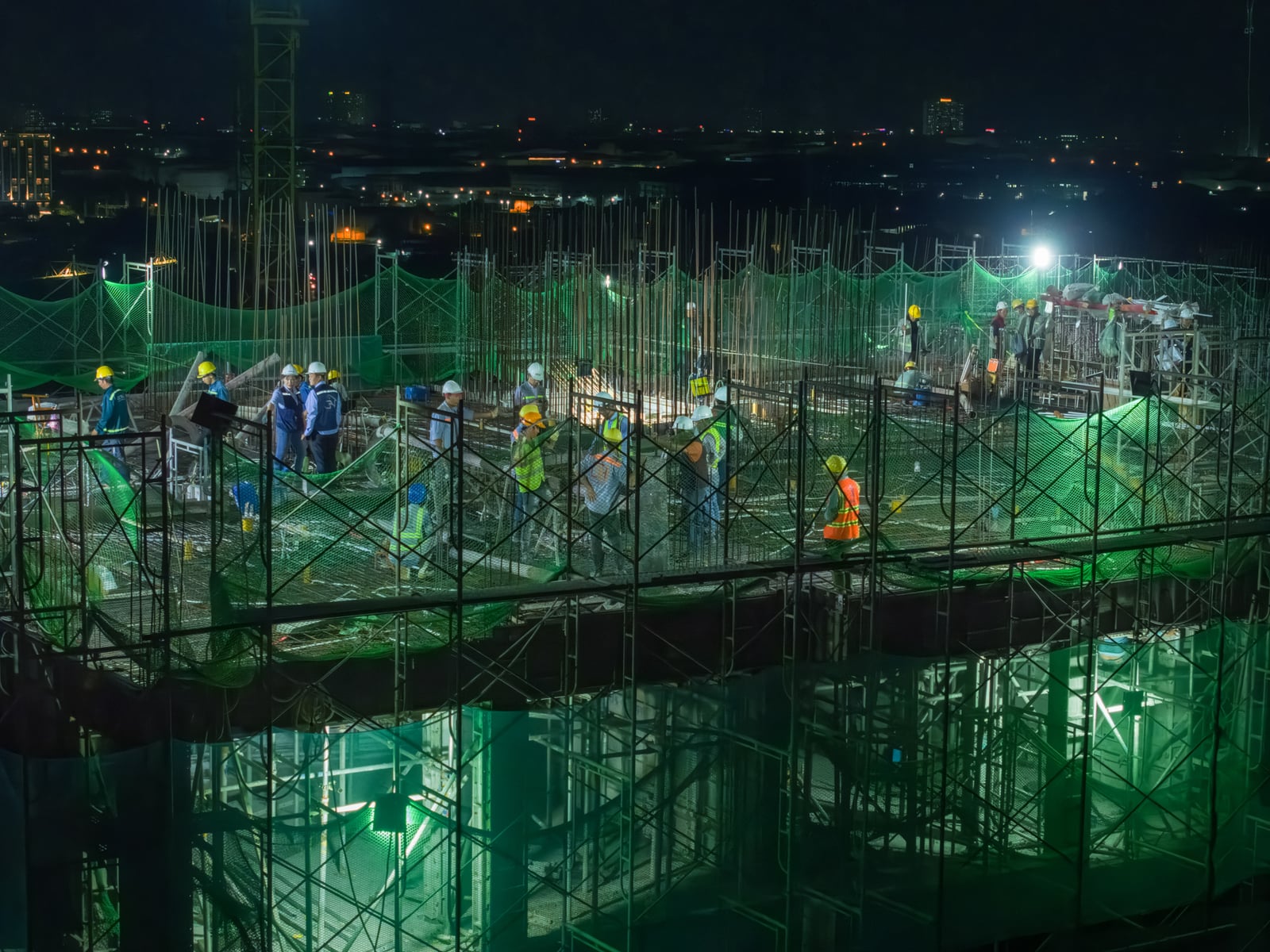 Ghi nhận thực địa quá trình thi công kết cấu phần thân dự án La Pura