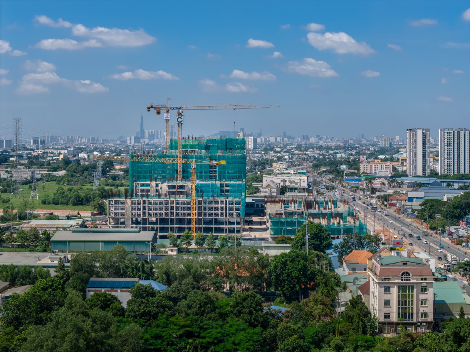 Ghi nhận thực địa quá trình thi công kết cấu phần thân dự án La Pura