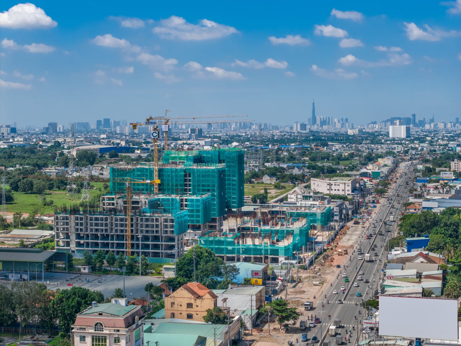 Ghi nhận thực địa quá trình thi công kết cấu phần thân dự án La Pura
