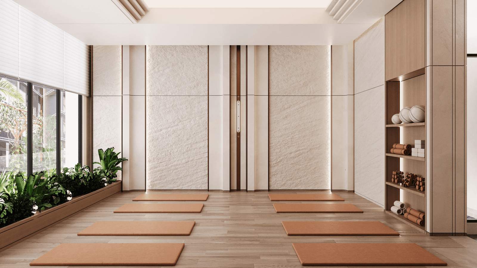 Phòng dưỡng lành theo nhóm tầng 3 — Zenia — dự án La Pura