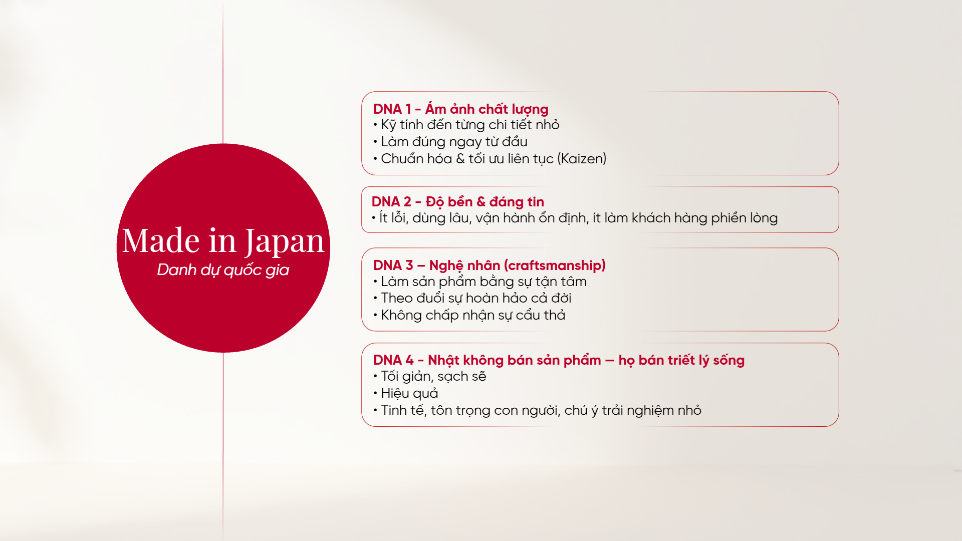 "Made in Japan" Trên Từng Viên Gạch