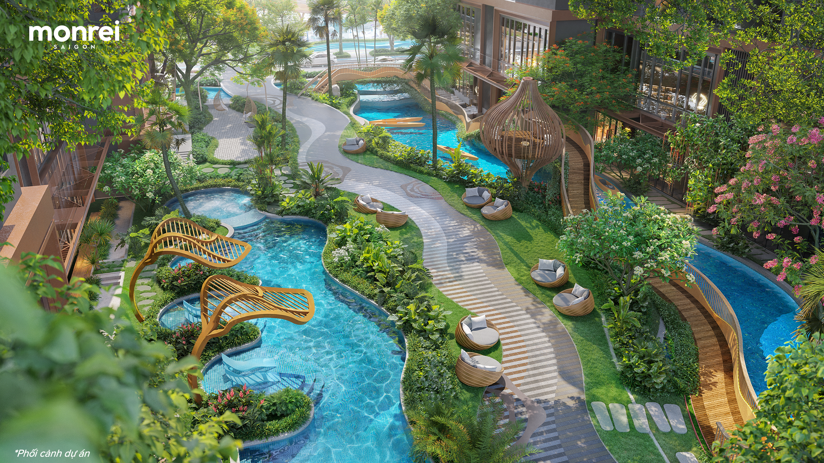 Phối cảnh 3D căn hộ Monrei Saigon - render dự án số 3
