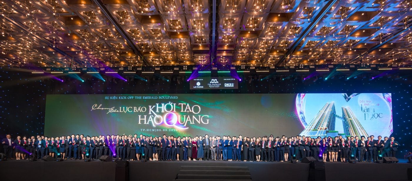 Không gian sự kiện kick-off dự án The Emerald Boulevard