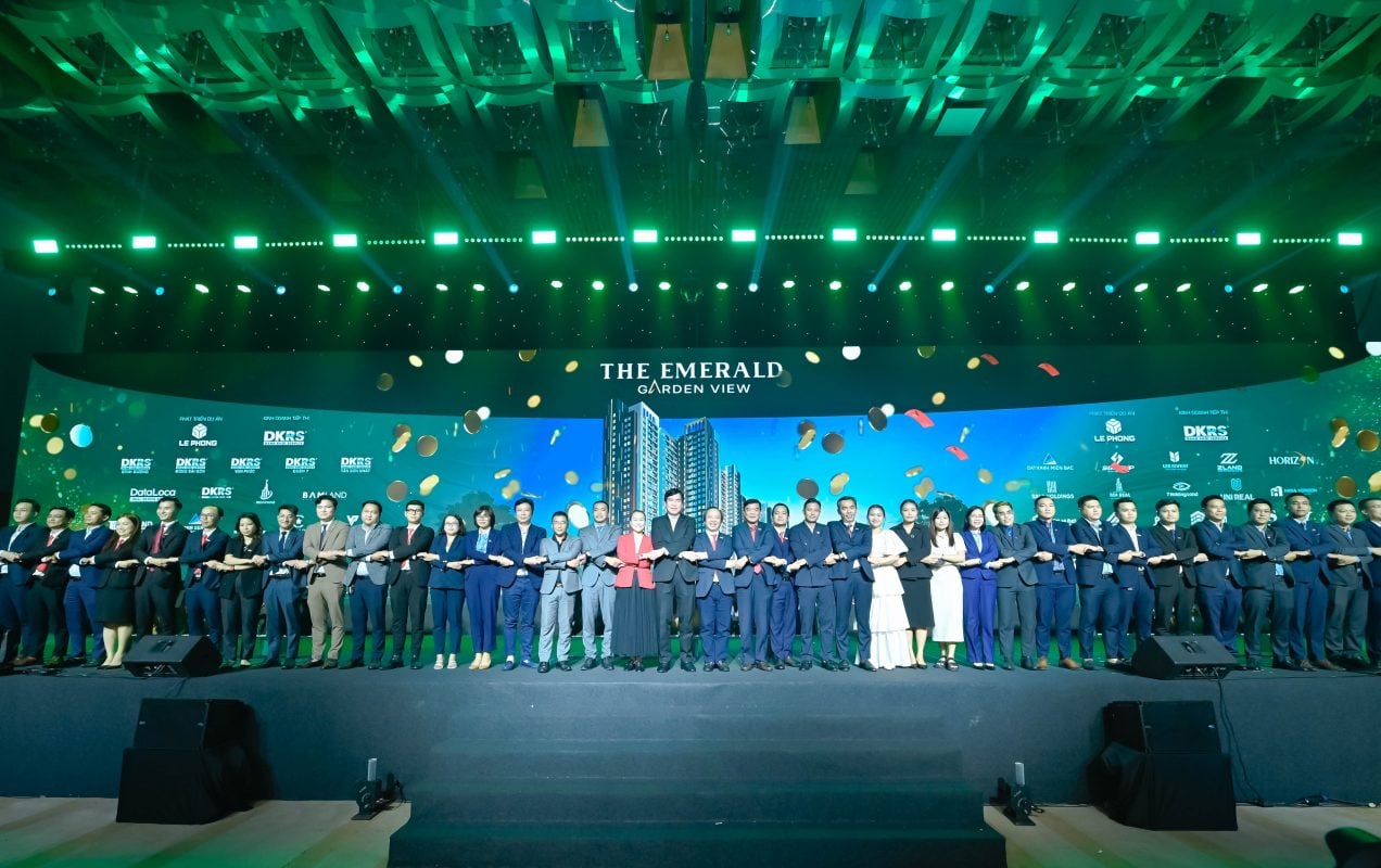 Không khí lễ kick-off dự án The Emerald Garden View, giai đoạn tiếp theo