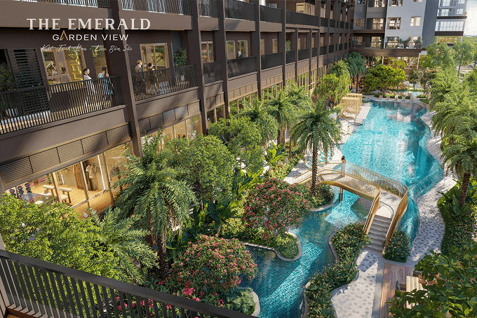 Phối cảnh dự án — Hình 8 — dự án The Emerald Garden View (phối cảnh minh hoạ)