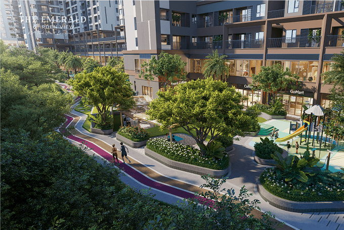 Phối cảnh dự án — Hình 9 — dự án The Emerald Garden View (phối cảnh minh hoạ)
